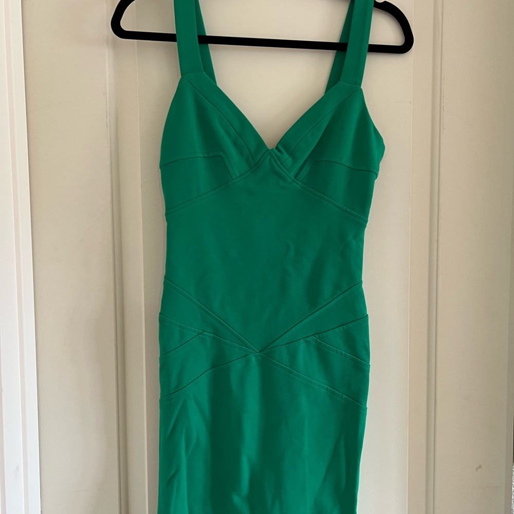 DVF Benny Dress in Green.